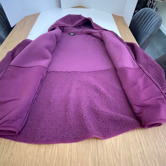 Fila Women's Purple Puffer Jacket - Picture 2 of 8